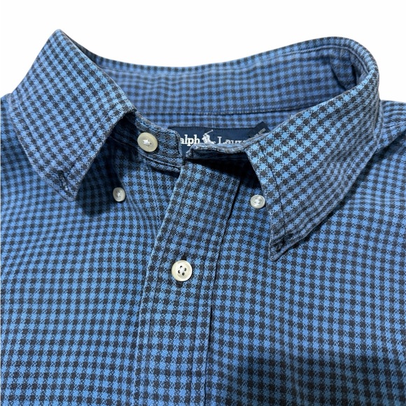 Polo Ralph Lauren XXL Blaire Blue Pony Long Sleeve Casual Button Down Shirt - Picture 2 of 7